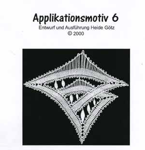 Pattern Applikationsmotif 6 by Heide Goetz